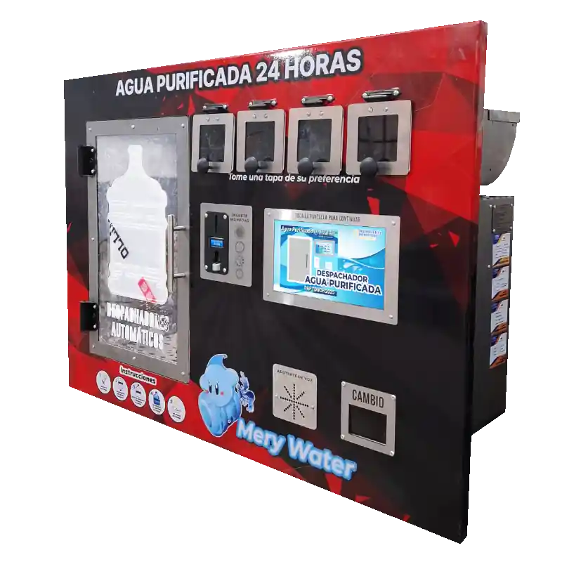 Despachador Agua Purificada Voz Premium