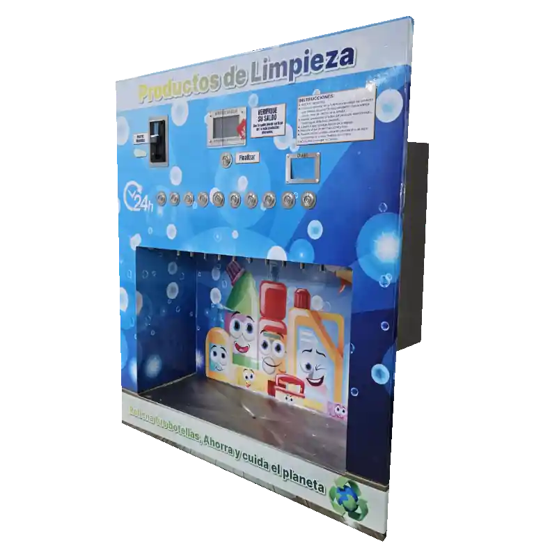 Despachador de productos de limpieza
