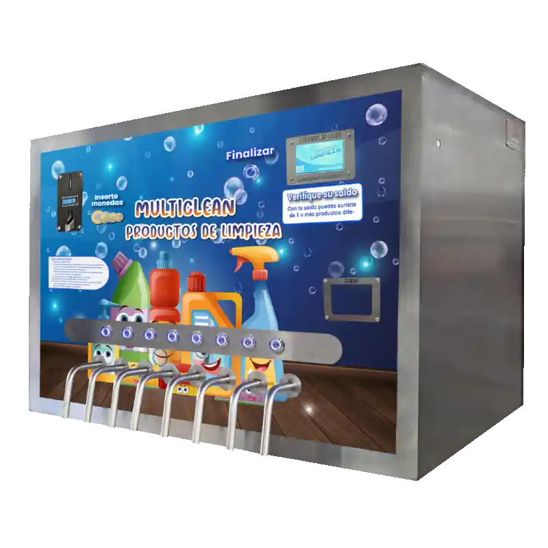 Despachador de productos de limpieza