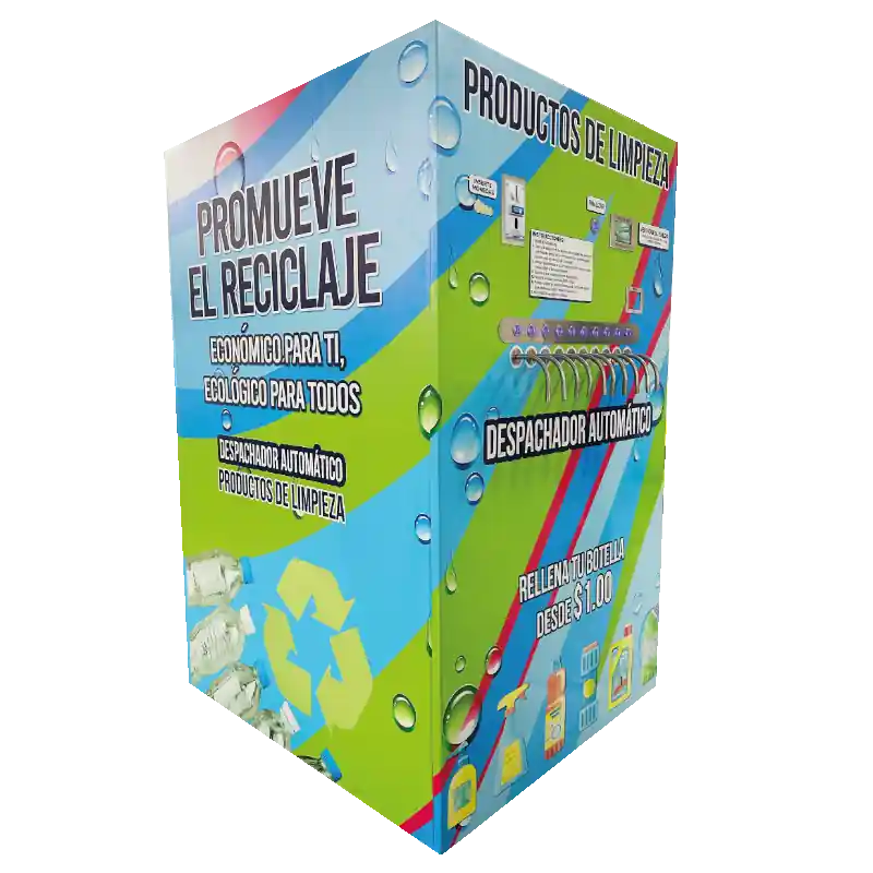 Despachador de productos de limpieza